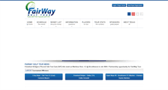 Desktop Screenshot of fairwaygolftour.com